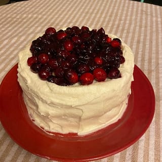 Cake w/ Fruit n Shit
